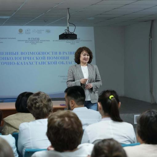 Группа онкологов ВКО МЦОиХ посетила Шемонаихинский район - ВКО многопрофильный 