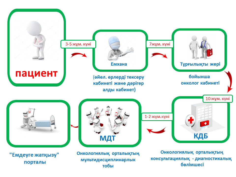 Емдеүге жатқызү мерзімі мен тәртібі