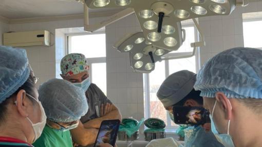 Специалист Онкоцентра провел в Атырау мастер-класс по интервенционной хирургии - ВКО многопрофильный 